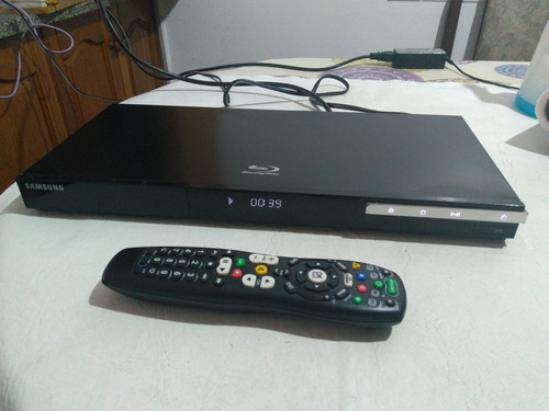 Reproductor Blue-ray Samsung Bd 6500 C/ctrl Rem Funcionando Negro (Usado)