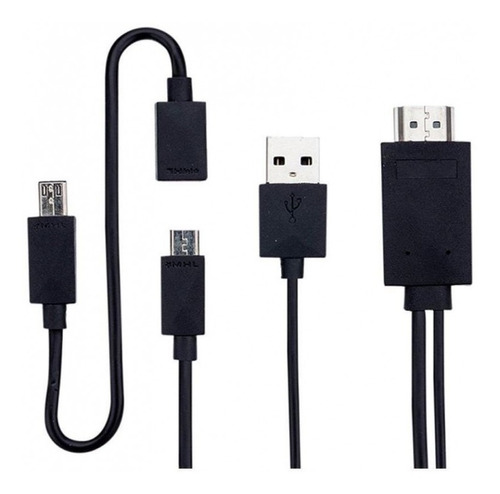 Cable Ditron Adaptador Micro Usb Mhl A Hd Full  Solo 5 Pines