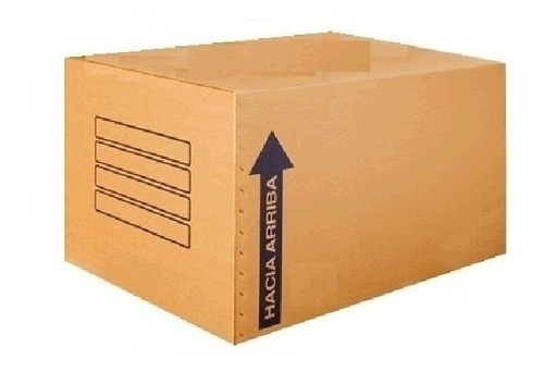Cajas De Cartón Corrugado Kraft 34x 25x 27cms Rm46 Pack 10pz
