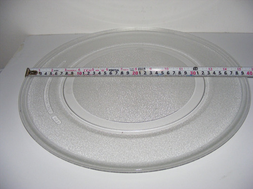 Plato Para Microondas De 39.5 De Diametro Base Plana