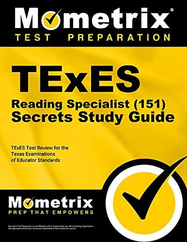 Book : Texes Reading Specialist (151) Secrets Study Guide..