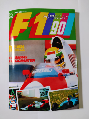 Álbum F1 - 1990 Fórmula 1 - Multi Editora
