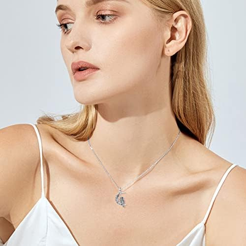 Collar De Cuervo Plesitep De Plata De Ley Con Colgante De Cu