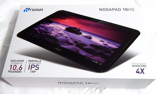 Tablet 10 Pulgadas Noga Nogapad 10.6 Quadcore Android Fullhd