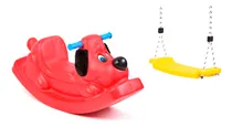 Comprar Hamaca Tablita + Hamaca Disco + Perro Mecedor Tobi Rodacross