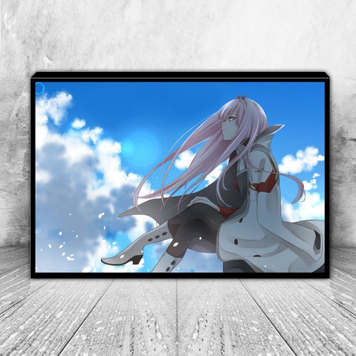 Cuadro Decorativo Anime Zero Two Darling In The Franxx C4300