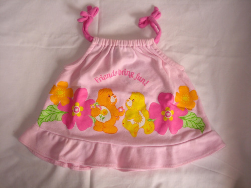 Divertido Vestido Care Bears / Ositos Cariñosos, Único En Ml