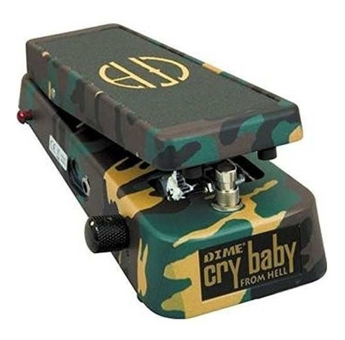 Pedal de efecto Cry Baby Dime Bag Wah Wah DB01  camuflaje