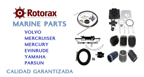 Imagen 3 de 9 de Fuelle De Cable De Cambio Para Pata Mercruiser 74639a2