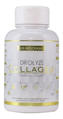 Colageno Hydrolizado Hialurónico X60 Caps - Age Biologique