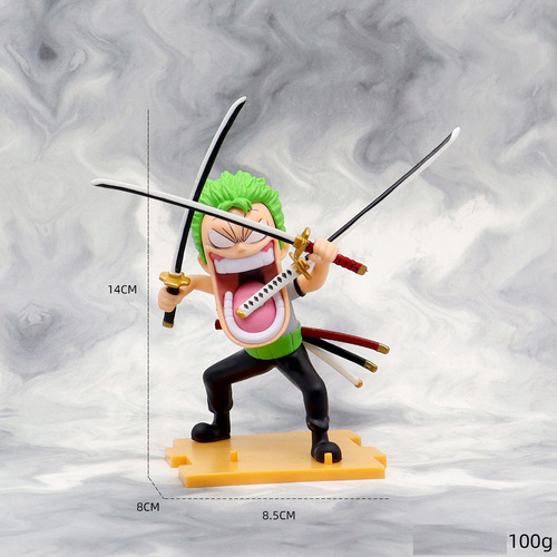 One Piece Hambriento Pavor Roronoa Zoro Figuar