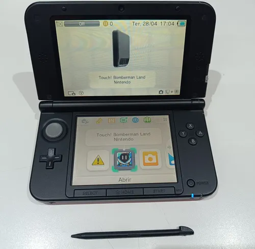 Nintendo 3ds Xl Standard Cor Vermelho E Preto Na Caixa | MercadoLivre