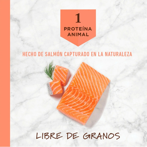 Imagen 3 de 6 de Croquetas Instinct Lid Salmon 9kg Para Perros