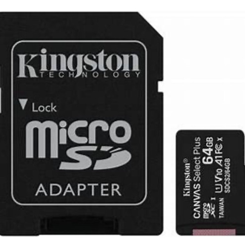 Memoria Micro Sd De 64 Gb Con 2500 Canciones Y Adaptador