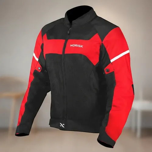 Norisk Jaqueta Nr-02 Preto/vermelho Xl | MercadoLivre