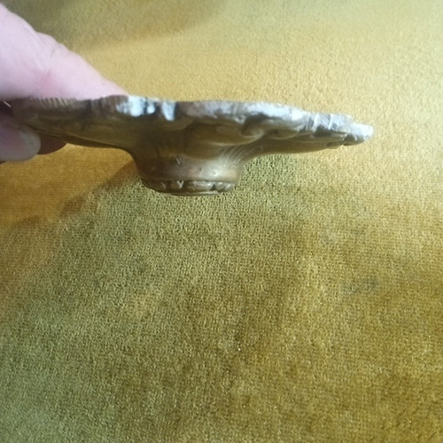 Plato De Techo Para Araña Antigua Floron Tapa Boca Francesa (Usado)