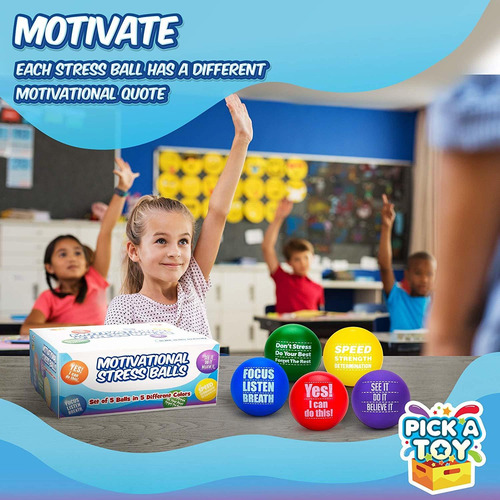 Escoger Un Juguete Motivación Bolas De Estrés Para Los Niños