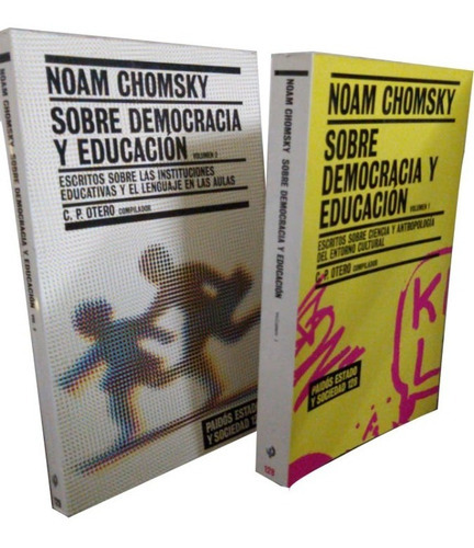 Sobre Democracia Y Educación Volúmenes 1 Y 2 - Chomsky