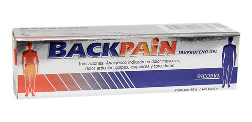 Backpain Gel Topico Tubo X 40 Gramos