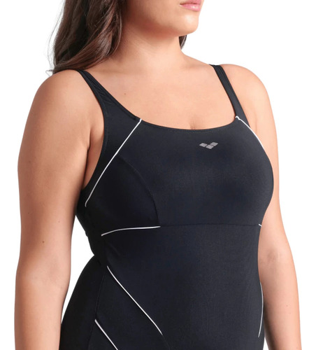 Malla Traje Baño Natación Mujer Arena Jewel R 501 Full Negro Lisa 36