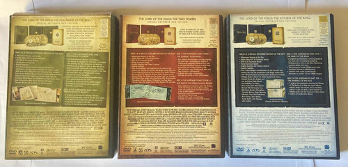 Dvd O Senhor Dos Anéis. Trilogia Versão Estendida Importada (Usado)
