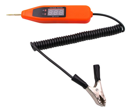 Pluma De Prueba Eléctrica Del Probador Del Circuito Naranja