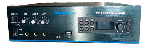 Amplificador Mivic's Pd-450 Mp3 / Usb / Sd 150w