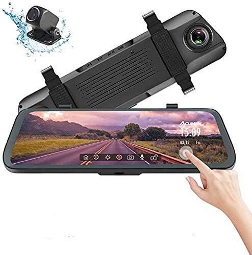 Acumen Mirror Dash Cam Espejo Retrovisor 10 Pantalla Táctil,