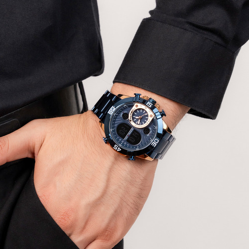 Nu Nordic Hombre Reloj Digital 00104 Correa 0003