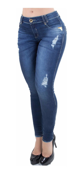 calça jeans sawary com enchimento