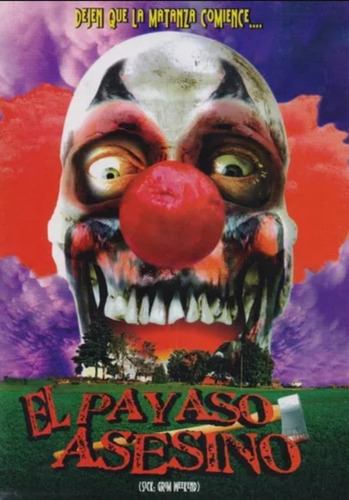 El Payaso Asesino. Película En Dvd 