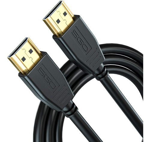 Cable Hdmi Bifale De 8 K, 15 Pies, Paquete De 2, Cable Hdmi