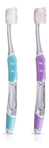 Cepillo De Dientes Gum Technique Deep Clean Cabeza Compacta Color