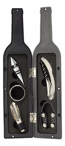 Set/kit Sacacorcho Vino Licor Whisky Botella 5 Piezas