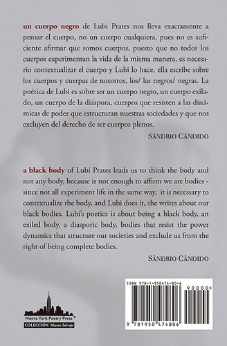 Un Cuerpo Negro, A Black Body - Lubi Prates