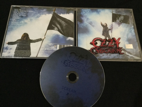 Ozzy Osbourne Scream Black Sabbath Cd D3