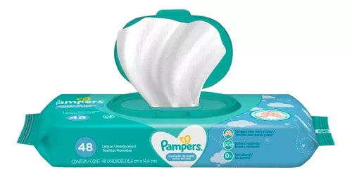 Lencos Umedecidos Pampers Regular 48 Unidades