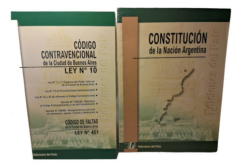 Código Fiscal. Procesal Civil. Contravención Y Otros 7 Total (Usado)