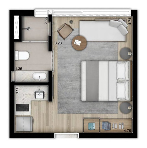 Imagem 12 de 14 de Apartamento À Venda No Bairro Sumaré - São Paulo/sp - O-8707-25163