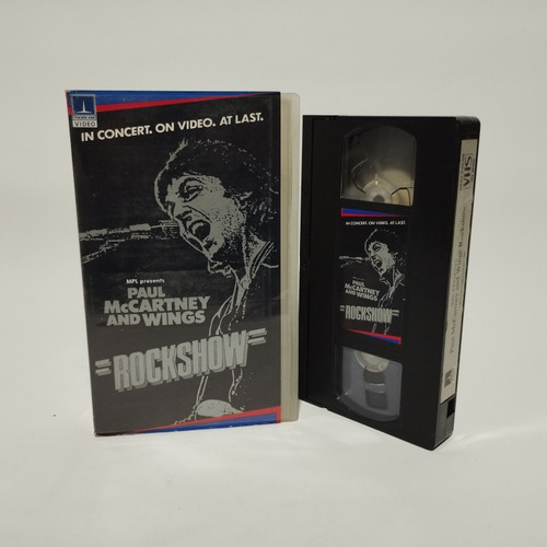 Paul Mccartney And Wings Rockshow  Vhs The Beatles Video 