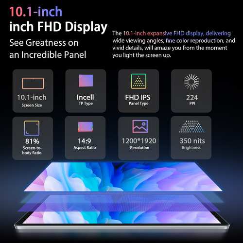 Tableta Blackview Tab 13 Pro 10.1 8+128 Gb 7680 Mah