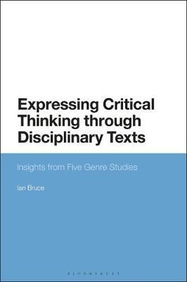 Libro Expressing Critical Thinking Through Disciplinary T...