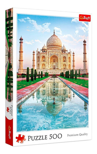 Puzzle Rompecabezas 500 Piezas Trefl Taj Mahal Scarlet Kids