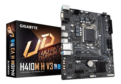 Motherboard Gigabyte H410m H V3 Intel S1200 Ddr4 10ma Gen