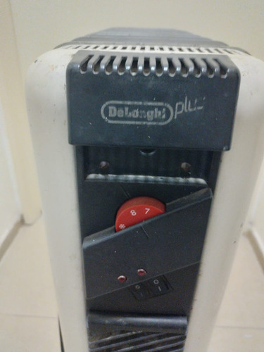 Radiador Electrico Italiano Delonghi Plus 9 Elem C/gtia 18 M Gris (Usado)
