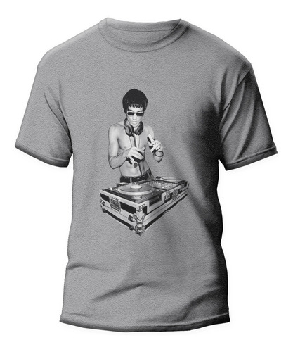 Remera Algodón Premium Bruce Lee Dj - Tony Stark Dtg - 01