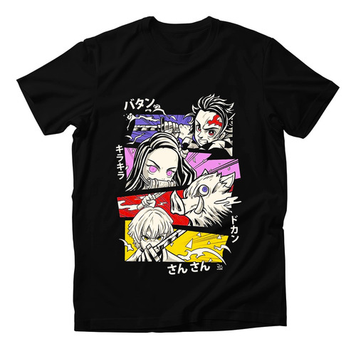 Playera Nezuko Kimetsu No Yaiba Anime | Colores