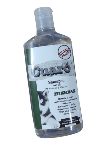 Shampoo Para Mascotas Cuaró Anti Pulgas Y Garrapatas