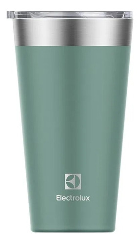 Electrolux Copo Térmico 560ml Verde Com Tampa Hermética