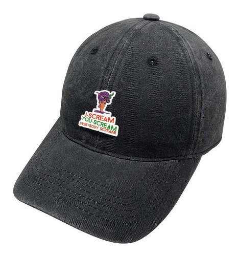 Gorra Pre Lavada Algodón Monstruos R23